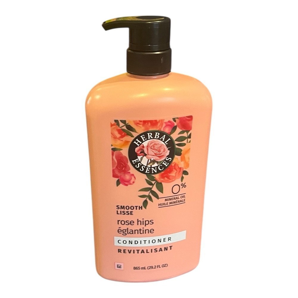 Jumbo Herbal Essences Rose Hips Smooth Conditioner  VIT E & Jojoba 865ml/ 29.2oz